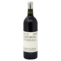 Ridge Red Wine, Geyserville, Sonoma County, California, 2007, 750 Millilitre