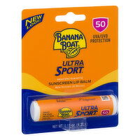 Banana Boat Sunscreen Lip Balm, Broad Spectrum SPF 50, 0.15 Ounce