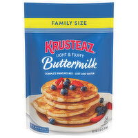 Krusteaz Pancake Mix, Complete, Buttermilk, Family Size, 5 Pound