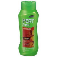Pert Shampoo + Conditioner, 2 in 1, Active Clean, 25.4 Fluid ounce