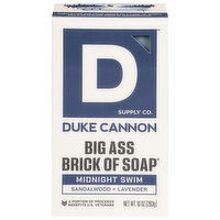Duke Cannon Supply Co. Brick of Soap, Big Ass, Midnight Swim, 10 Ounce