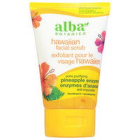 Alba Botanica Facial Scrub, Hawaiian, 113 Gram