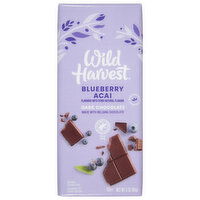 Wild Harvest Dark Chocolate, Blueberry Acai, 3 Ounce