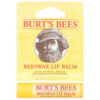 Burt's Bees Lip Balm, Beeswax, 0.15 Ounce