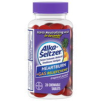 Alka-Seltzer Antacid, Tropical Punch, Chewable Tablets, 28 Each