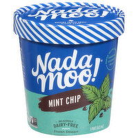 Nada Moo! Dairy-Free Mint Chip Frozen Dessert, 1 Pint