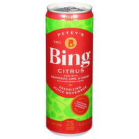 Bing Juice Beverage, Citrus, Energizing, 12 Fluid ounce