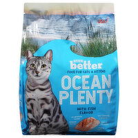 Nunn Better Ocean Plenty Food for Cats & Kittens, with Fish Flavor, 3 Pound