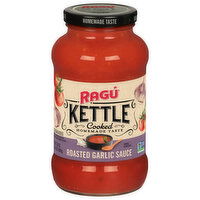 Ragu Sauce, Kettle Cooked, Roasted Garlic, 24 Ounce