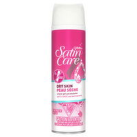 Gillette Satin Care Dry Skin Shave Gel, Shaving Cream for Women, with Shea Butter, 7 Ounce