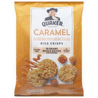 Quaker Rice Crisps, Caramel, 7.04 Ounce