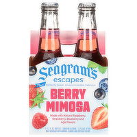 Seagram's Escapes Berry Mimosa Malt Beverage, 4 Each
