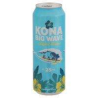 Kona Big Wave Beer, Premium, Liquid Aloha, 25 Fluid ounce