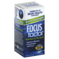 Focus Factor Nutrition for the Brain, Extra Strength, Tablets, 60 Each