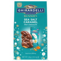 Ghirardelli Milk Chocolate, Sea Salt Caramel, Bunnies, 5.8 Ounce