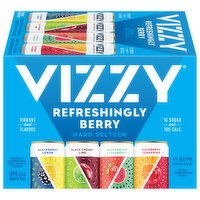 Vizzy Hard Seltzer, Refreshingly Berry, 12 Pack, Variety Pack, 12 Each