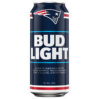 Bud Light Patriots Beer, 16 Fluid ounce