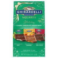 Ghirardelli Chocolate, Assortment, Holiday, Classic, 8.6 Ounce