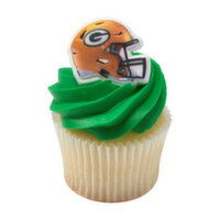 Cub Green Bay Packers Helmet Cupcakes, 1 Each