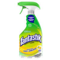 Fantastik Disinfectant Multi-Purpose Cleaner, Lemon Scent, 32 Fluid ounce