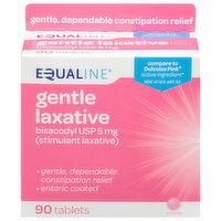 Equaline Gentle Laxative, 5 mg, Tablets, 90 Each