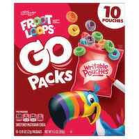 Froot Loops Cereal, Go Packs, 10 Each