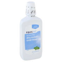 Equaline Oral Rinse, Dry Mouth, Alcohol Free, Mint, 16 Ounce