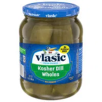 Vlasic Pickles, Kosher Dill, Wholes, 32 Fluid ounce