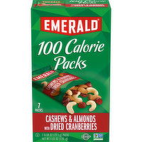 Emerald® 100 Calorie Packs Cashews & Almonds with Dried Cranberries, 4.83 Ounce