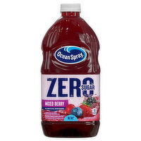 Ocean Spray Juice Drink, Cranberry Mixed Berry, Zero Sugar, 64 Fluid ounce