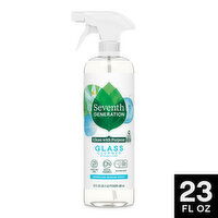 Seventh Generation Glass Cleaner Sparkling Seaside Scent, 23 Ounce