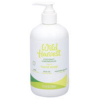 Wild Harvest Hand Soap, Coconut Lemongrass, Liquid, 12.5 Fluid ounce