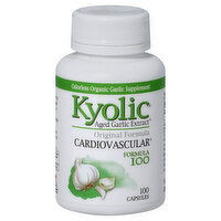 Kyolic Cardiovascular Formula 100, Original Formula, Capsules, 100 Each