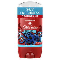 Old Spice Wild Collection Deodorant for Men, 24/7 Freshness, Krakengard, 3 Ounce