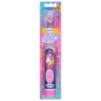 Spinbrush Kid's Toothbrush, Powered, Magical Unicorns, Soft, 1 Each