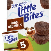 Entenmann's Little Bites Fudge Brownies, 5 Each