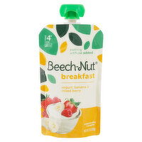 Beech-Nut Yogurt, Banana & Mixed Berry, Breakfast, Stage 4 (from About 12 Months), 3.5 Ounce