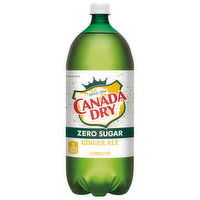 Canada Dry Ginger Ale, Zero Sugar, 2.1 Quart