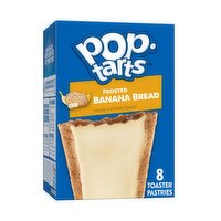 Pop-Tarts Toaster Pastries, Frosted Banana Bread, 13.5 Ounce