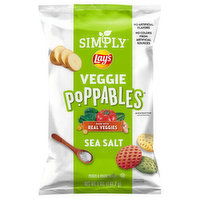 Lay's Poppables Potato & Veggie Snacks, Sea Salt, 5 Ounce