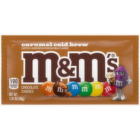 M&M'S M&M'S Caramel Cold Brew Milk Chocolate Candy, 1.41 oz Pack, 1.41 Ounce