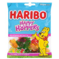 Haribo Gummi Candy, Happy Hoppers, Share Size, 4 Ounce