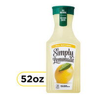 Simply  Lemonade, All Natural Non-Gmo, 52 Fluid ounce