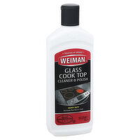 Weiman Cleaner & Polish, Glass Cook Top, Heavy Duty, 10 Ounce