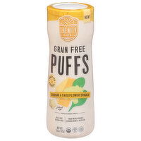 Serenity Kids Puffs, Grain Free, Cheddar & Cauliflower Spinach, 1.5 Ounce