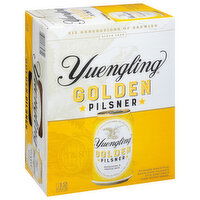 Yuengling Beer, Golden Pilsner, 12 Pack, 12 Each