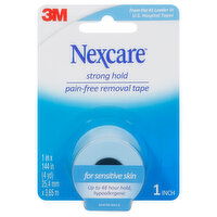 Nexcare Pain-Free Removal Tape, Strong Hold, Sensitive Skin, 1 Inch, 1 Each