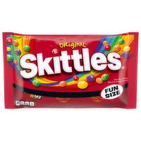 Skittles Candies, Original, Bite Size, Fun Size, 10.72 Ounce