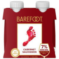 Barefoot Cabernet Sauvignon Red Wine 200ml 4pk, 200 Millilitre