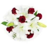 Cub Signature Rose and Lily Bouquet, 1 Each